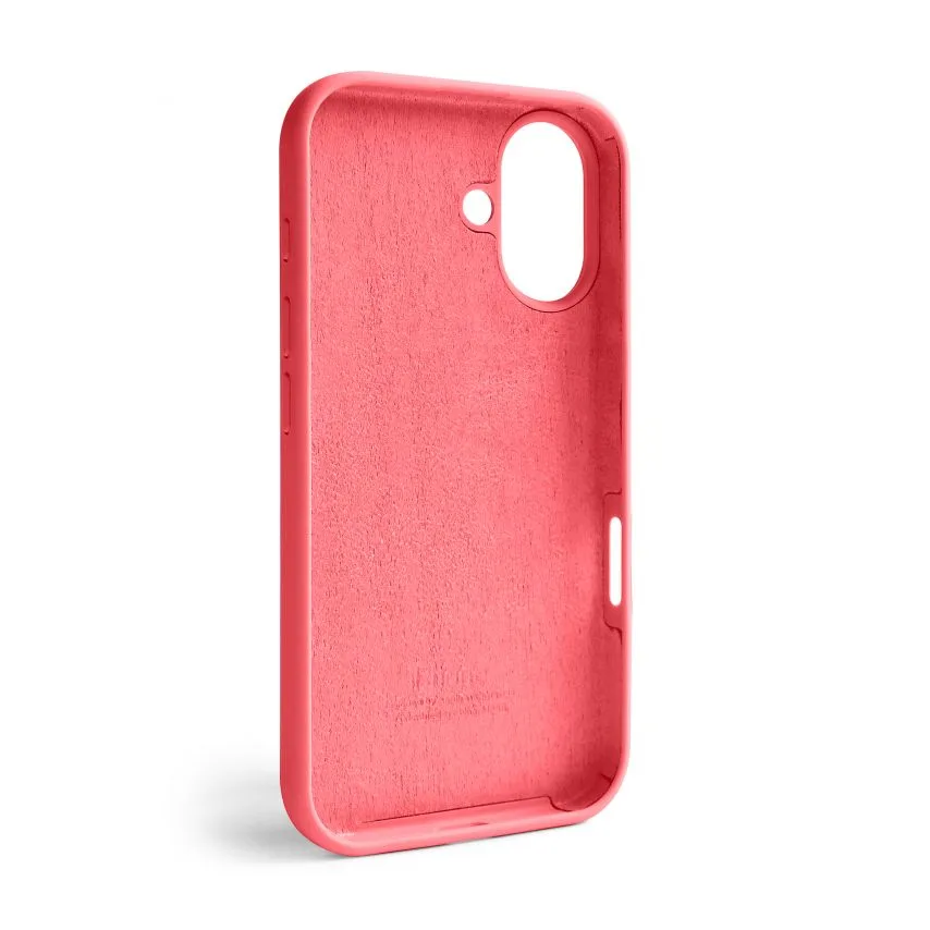 Чохол Silicone Case для Apple iPhone силіконовий 16 рожевий