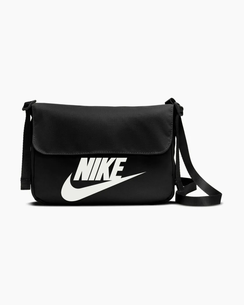 Сумка крос-боді NIKE 100% поліестер 22х16х6 см чорна жіноча