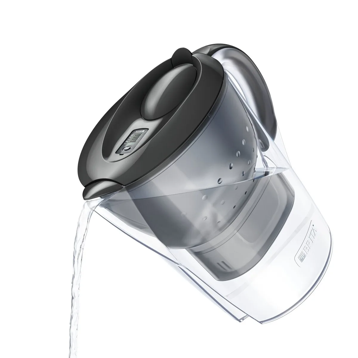 Фільтрувальний глечик Brita Marella Memo MXPro 2.4л (1.4л очищеної води) з графітовими фільтр-картриджами (3 шт)