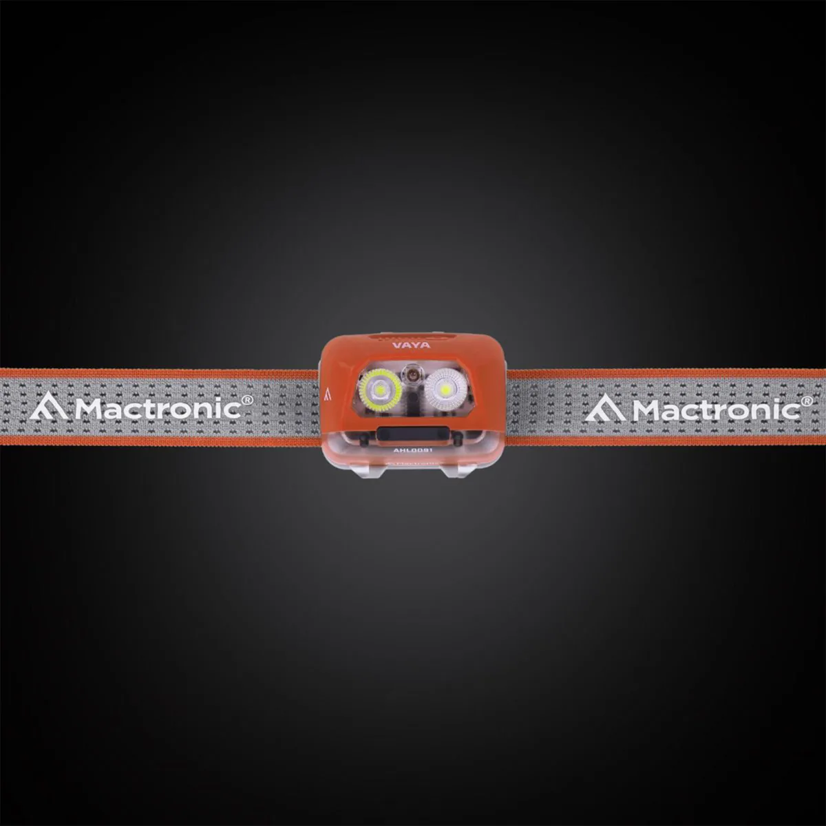 Налобний ліхтар Mactronic 480 Лм білий червоний водонепроникний 85 г USB-C