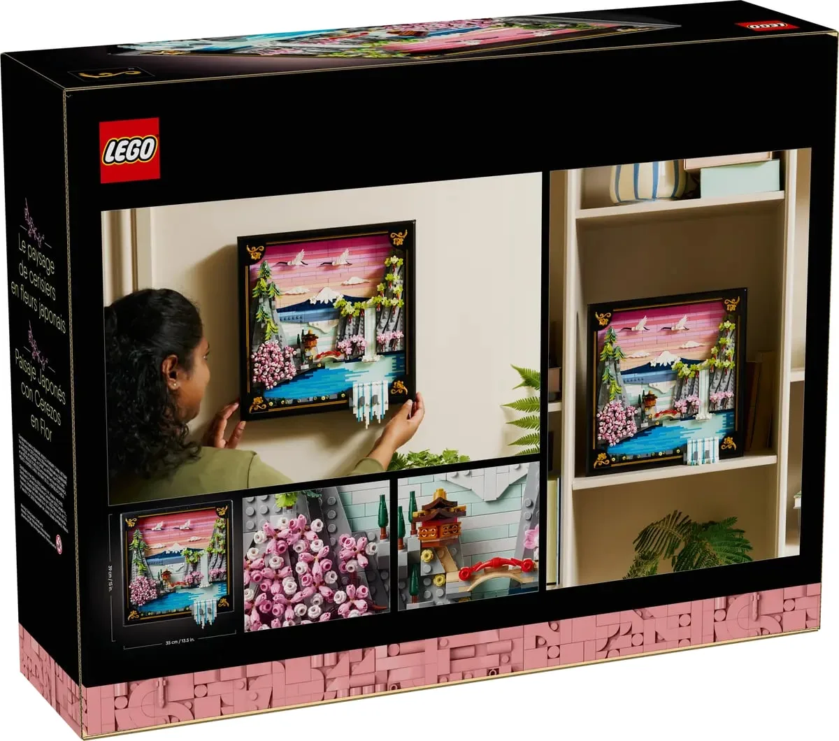 Конструктор LEGO ART Японський пейзаж із цвітом сакури