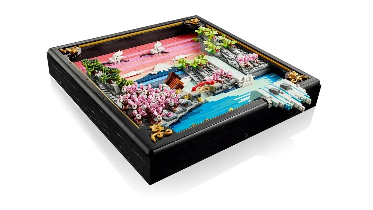 Конструктор LEGO ART Японський пейзаж із цвітом сакури