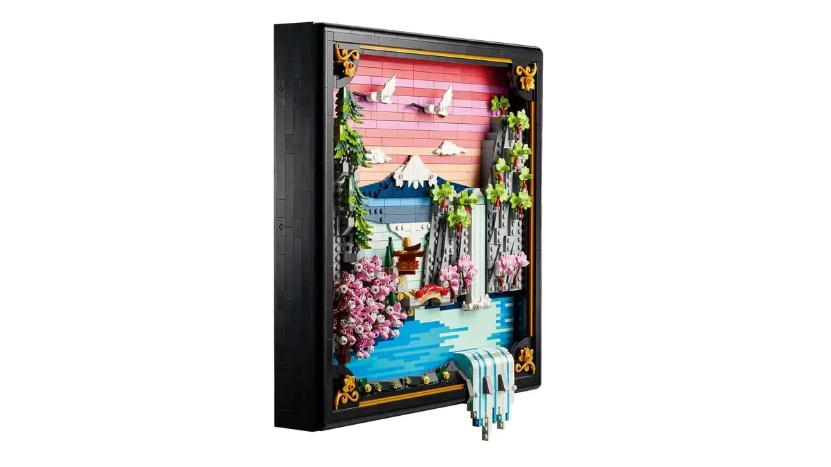 Конструктор LEGO ART Японський пейзаж із цвітом сакури