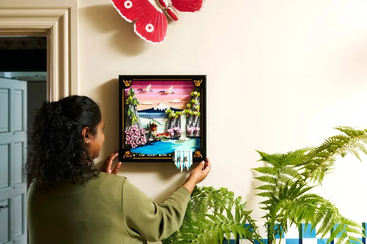 Конструктор LEGO ART Японський пейзаж із цвітом сакури
