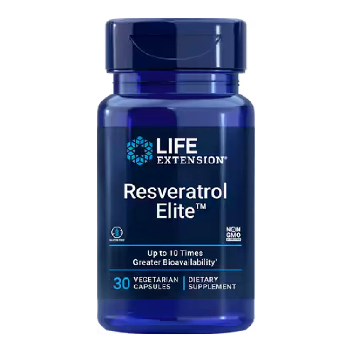 Ресвератрол 100 мг Life Extension 30 капсул Без ГМО