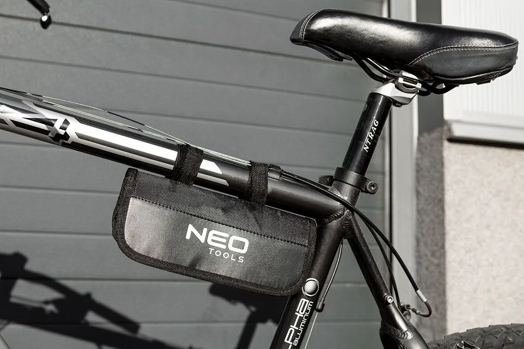 Набір для ремонту велосипеда Neo Tools, сумка з поліестеру 1680D, 23x15x6см 15шт