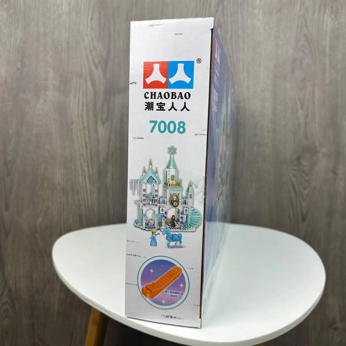 Детский конструктор 360 деталей пластик 38х26х7 см Холодное Сердце разные цвета