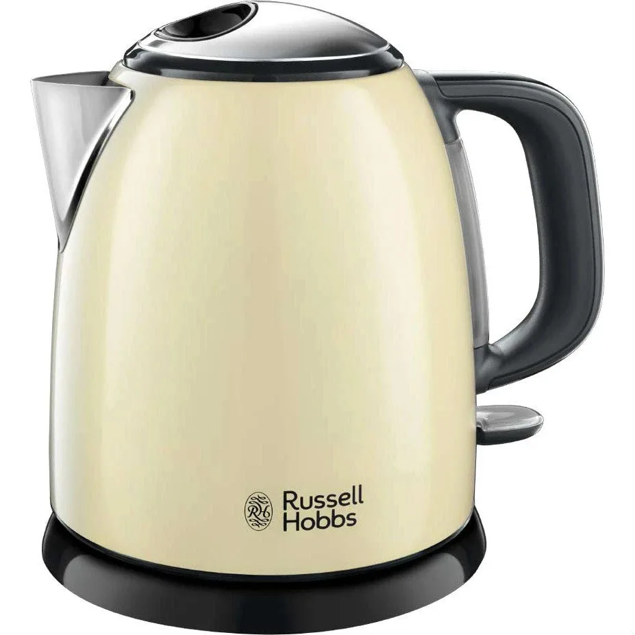 Електрочайник Russell Hobbs Нержавіюча сталь 1 л Бежевий