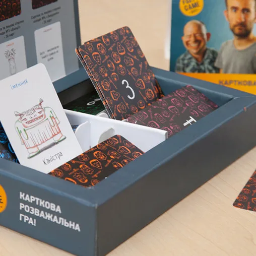 Настільна гра Несміяка для дорослих 4-8 гравців картон 21х14х4 см