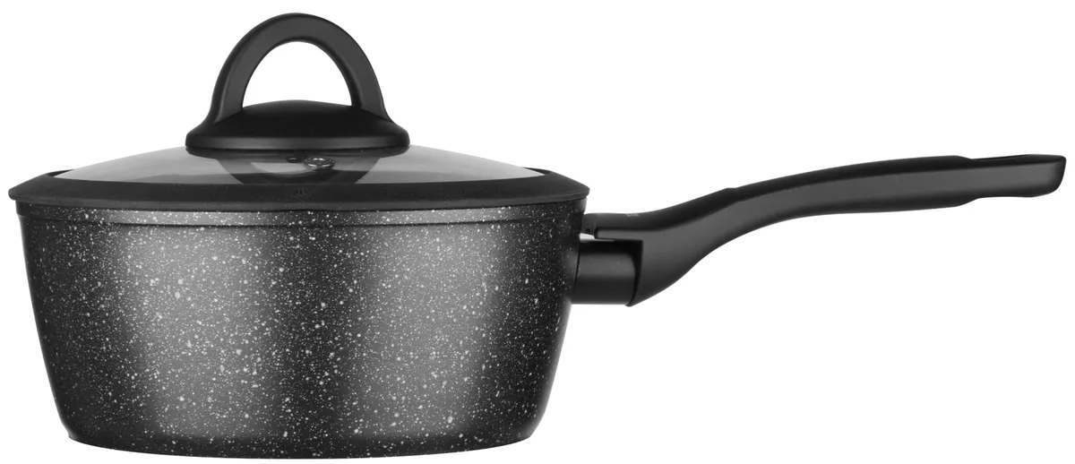 Ківш RINGEL кований алюміній 1,7 л 18 см чорний