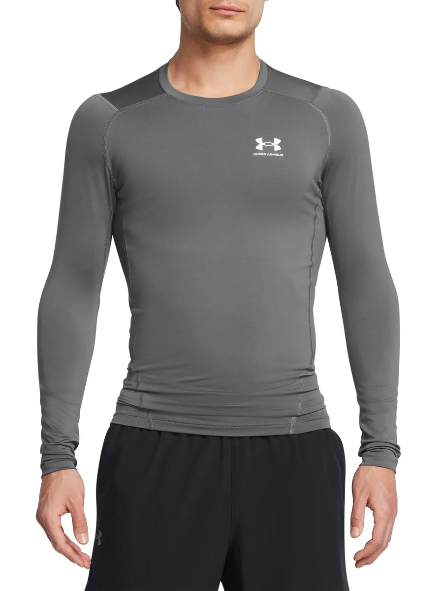 Лонгслів Under Armour поліестер LG сірий чоловічий