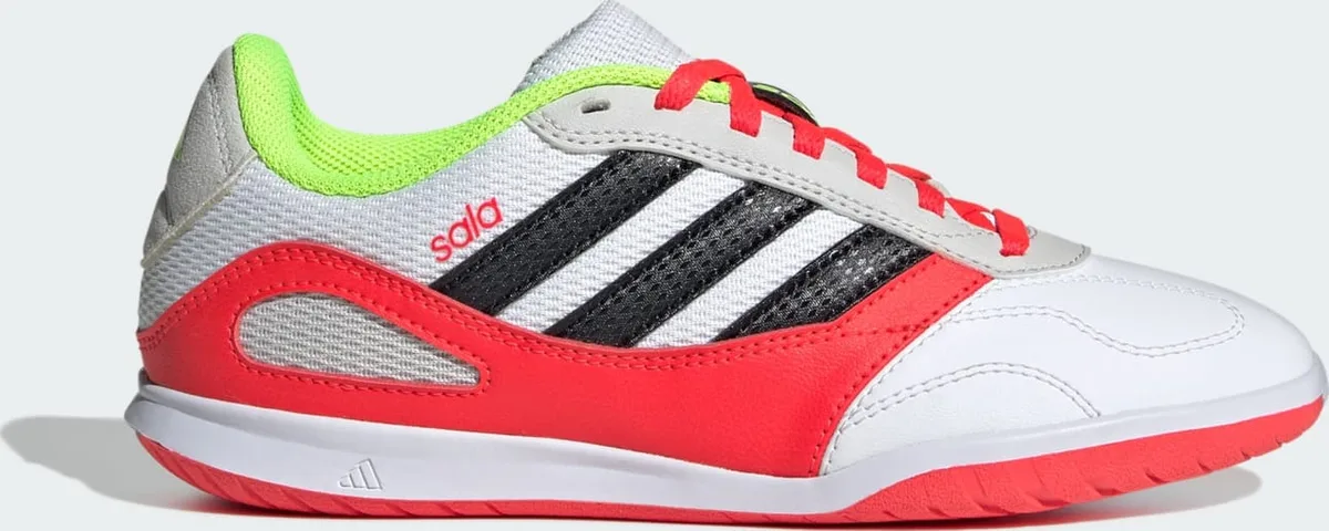 Футзалки Adidas текстиль 38 білий червоний