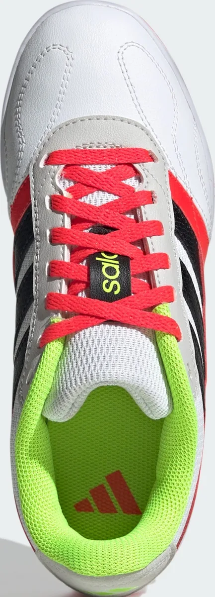 Футзалки Adidas текстиль 38 білий червоний