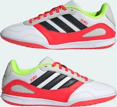 Футзалки Adidas текстиль 38 білий червоний