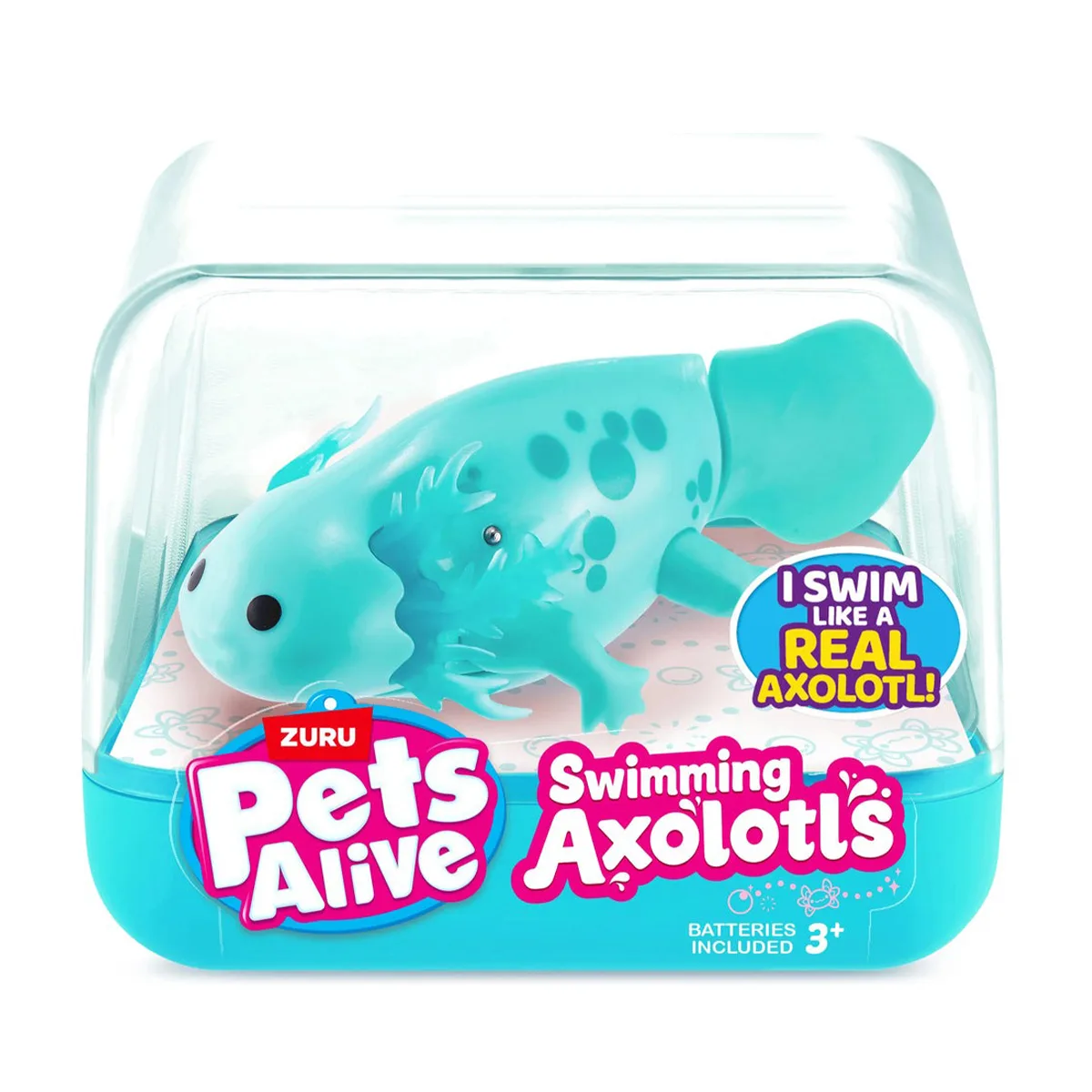 Інтерактивна іграшка Pets & Robo Alive комбіновані матеріали 9 см бірюзовий