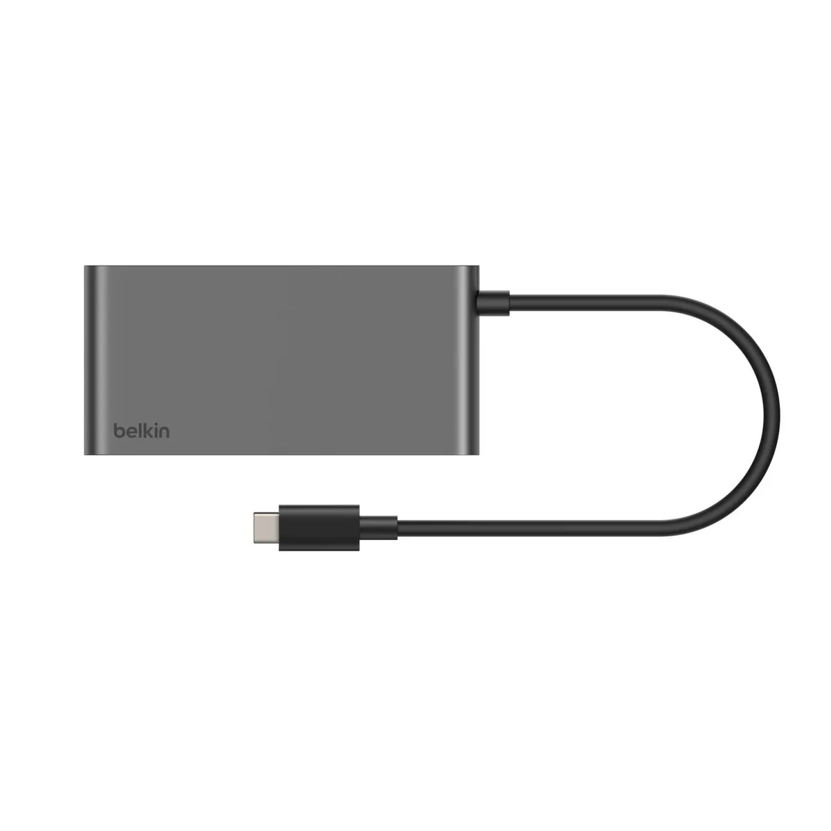 Хаб Belkin USB-C 5в1 HDMI 2xUSB-A 2xUSB-C черный