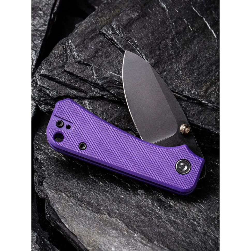 Складаний ніж Civivi Nitro-V 59,4 мм G10 фіолетовий 56,5 г