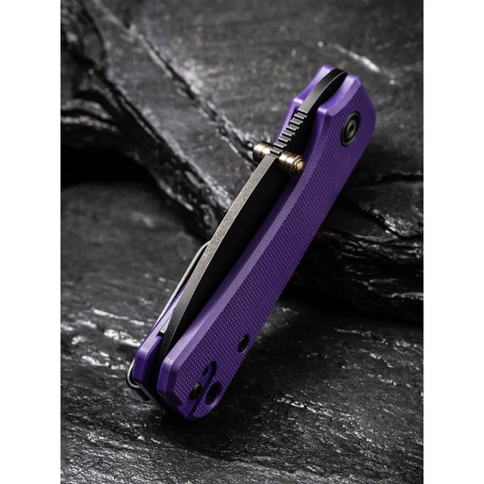 Складаний ніж Civivi Nitro-V 59,4 мм G10 фіолетовий 56,5 г