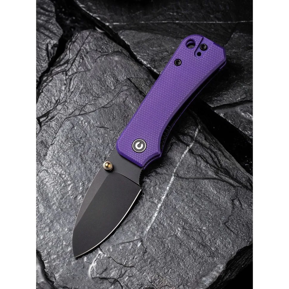 Складаний ніж Civivi Nitro-V 59,4 мм G10 фіолетовий 56,5 г