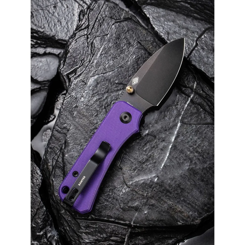 Складаний ніж Civivi Nitro-V 59,4 мм G10 фіолетовий 56,5 г