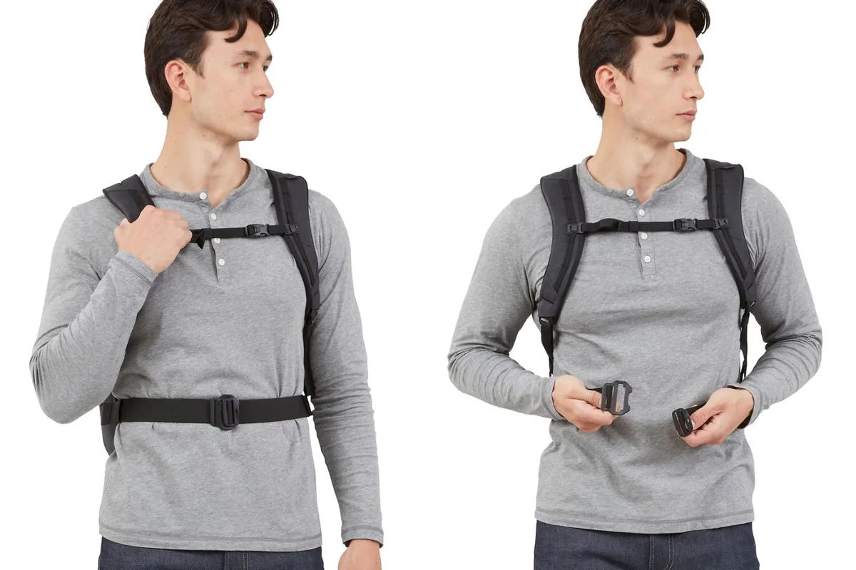 Сумка через плечо Thule P600 Polyester Canvas 250х110х80 мм Черная