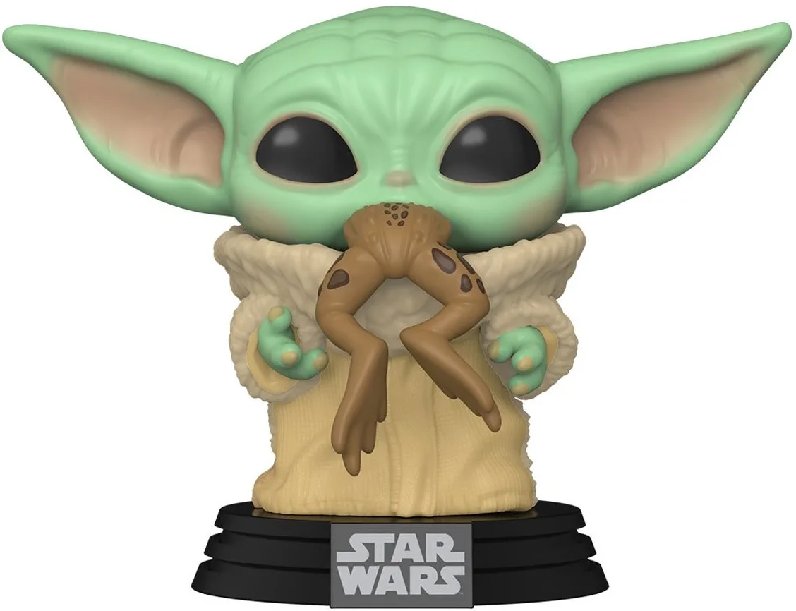 Фігурка Funko POP вініл 10 см Star Wars Mandalorian The Child з жабою
