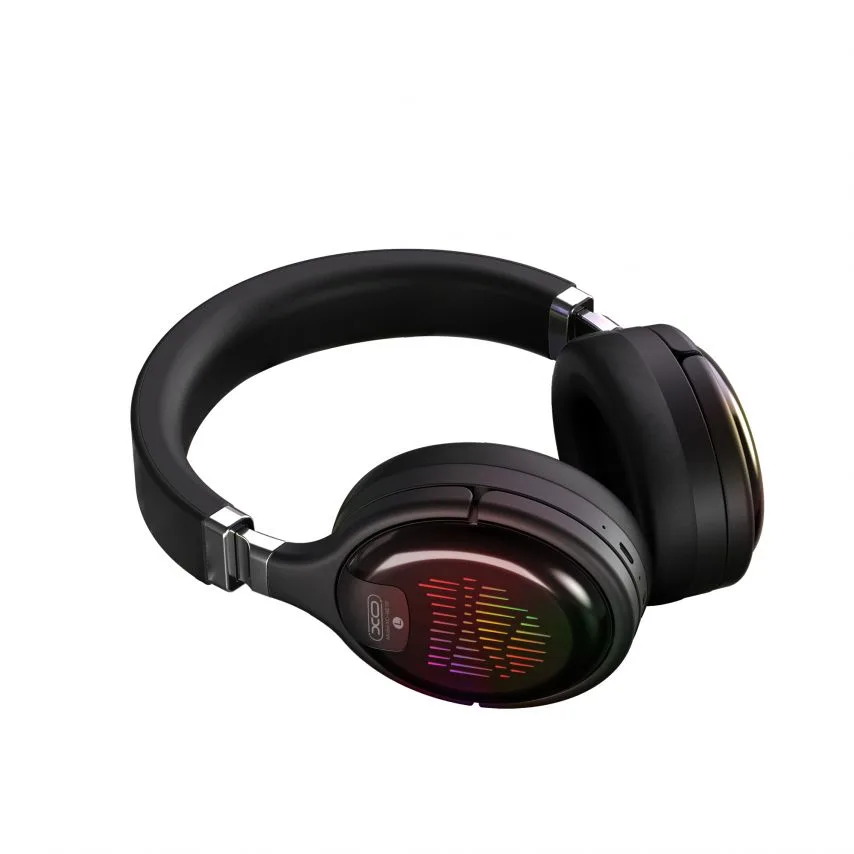 Навушники Bluetooth XO шкірозамінник 40 мм чорні