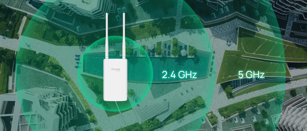 Точка доступа TP-Link внешняя AX1800 2 антенны 300 м PoE черная