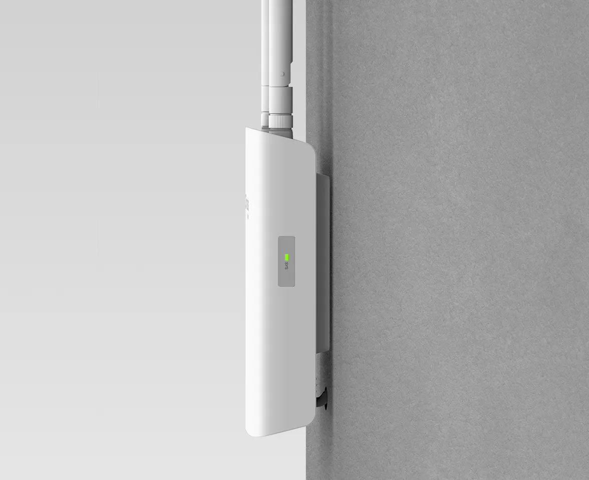Точка доступа TP-Link внешняя AX1800 2 антенны 300 м PoE черная