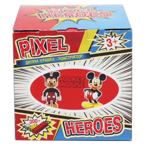 Конструктор Pixel Heroes Міккі Маус 407 деталей для дітей від 6 років