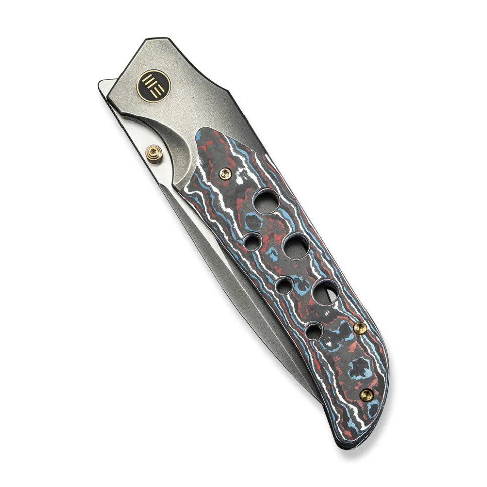 Складаний ніж Weknife титановий 100,1 мм сірий