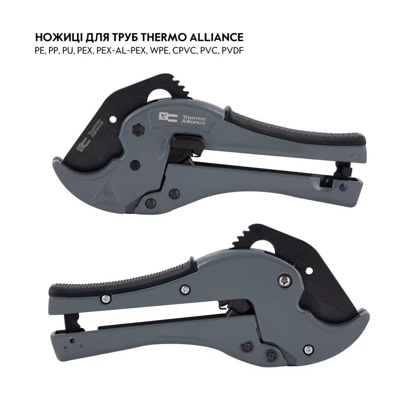 Труборіз Thermo Alliance STD-002 для пластикових труб Ø20-40 мм тефлонове лезо алюміній