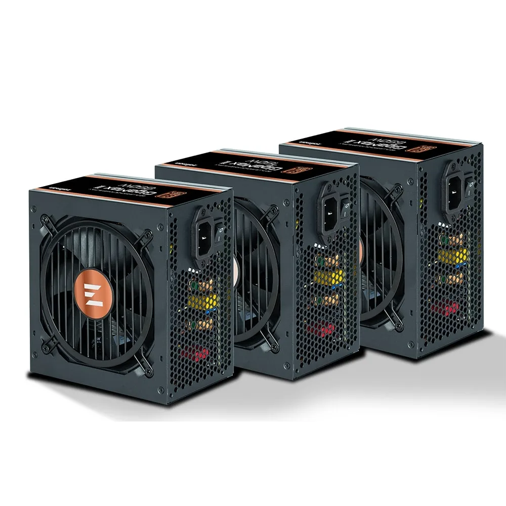 Блок живлення Zalman Gigamax 3  (850W), 88%, 80+ Bronze, 120мм, 1xMB 24pin(20+4), 2xCPU (8pin(4+4)+8pin), 3xMolex, 6xSATA, 4xPCIe 8pin(6+2), 1x12VHPWR, Semi Modular