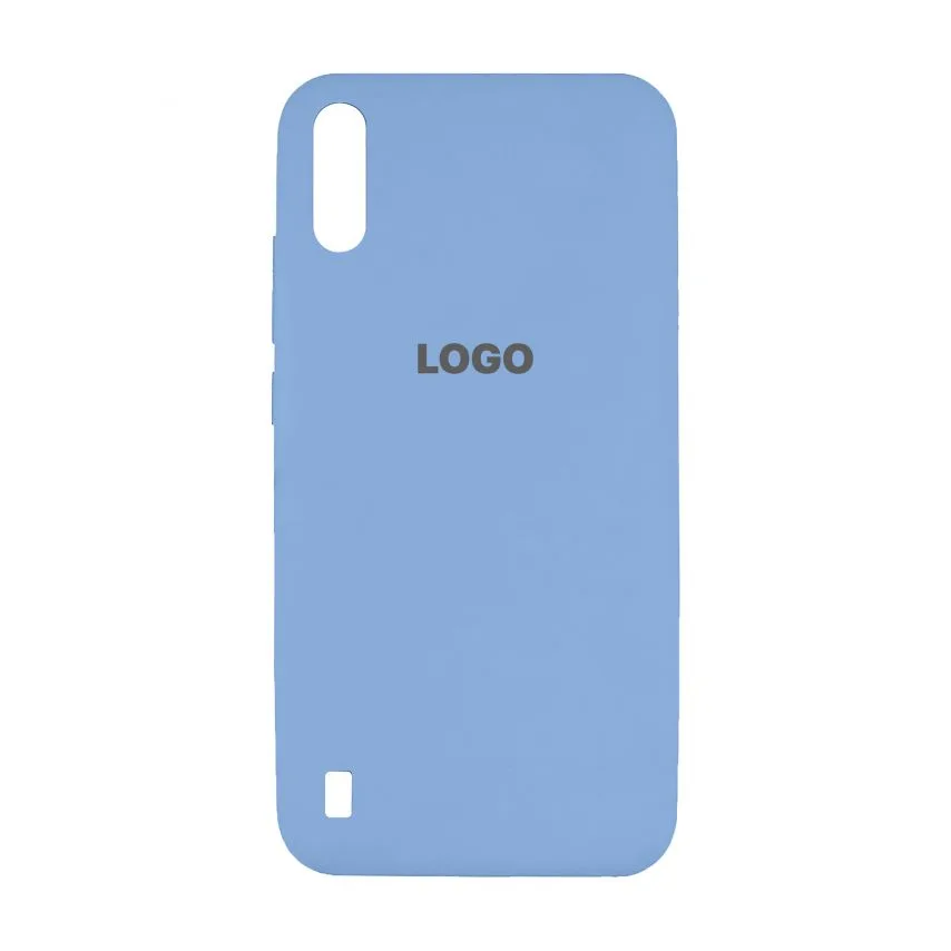 Чохол Silicone для Samsung силікон блакитний