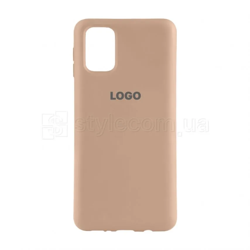 Чохол Silicone Case Samsung силікон бежевий для Galaxy M31s/M317