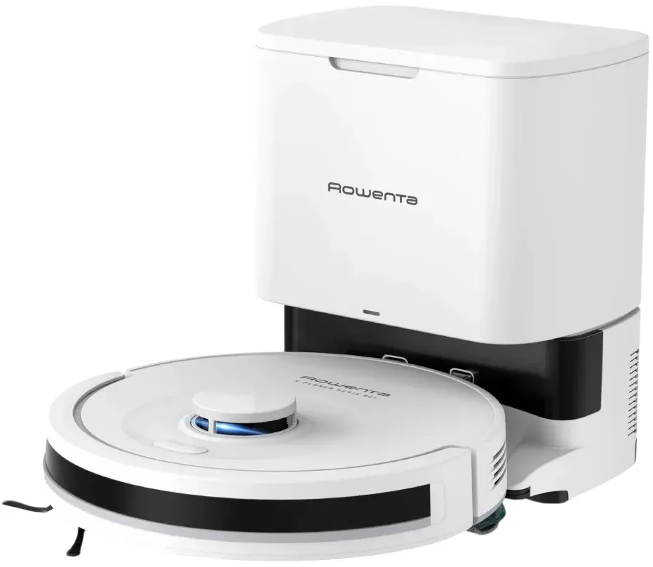 Миючий робот-пилосос Rowenta X-PLORER Serie 90+, потужність 6000 Па, висота 9.7 см, об'єм контейнера 0.26 л, автоматичний режим ро