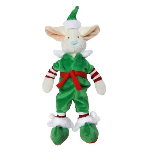 М'яка іграшка Пуффі ельфік Christmas ELFIKI новорічний персонаж для дітей 3+ м'яка іграшка для свята