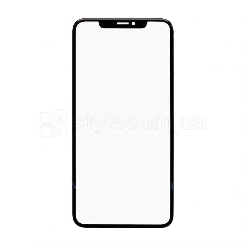 Скло для переклеювання Apple 6,5 дюйм чорне Original Quality