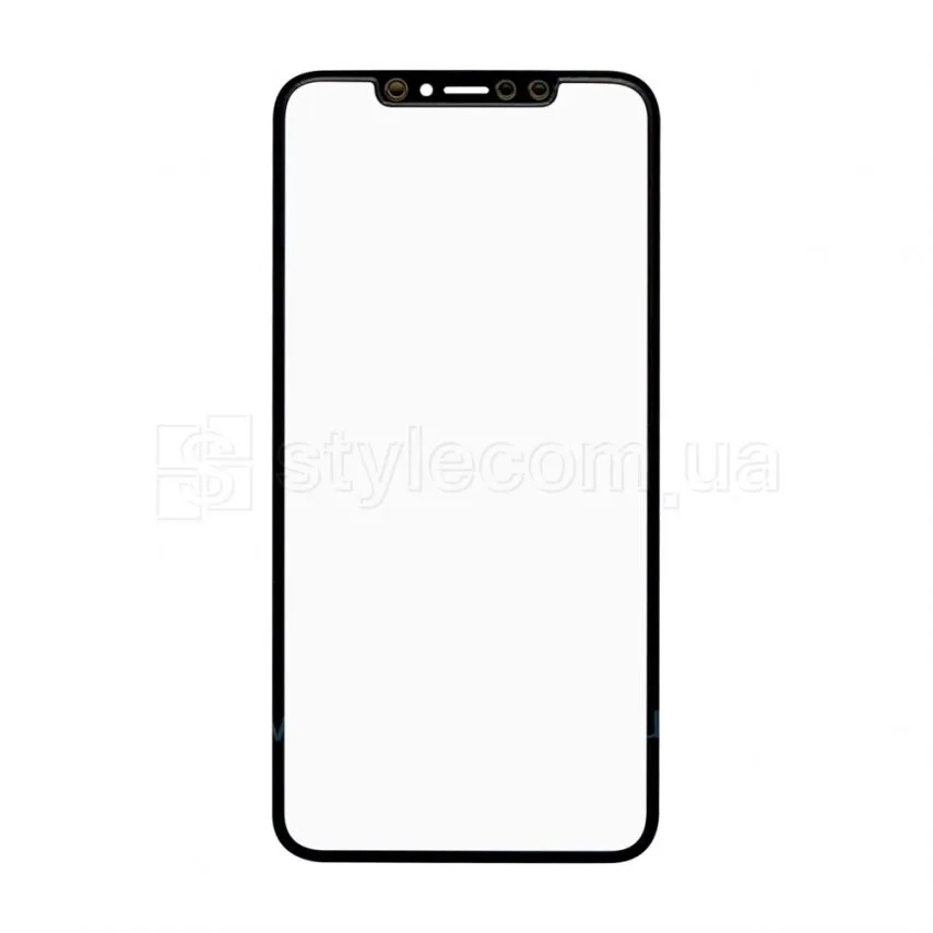 Скло для переклеювання Apple 6,5 дюйм чорне Original Quality