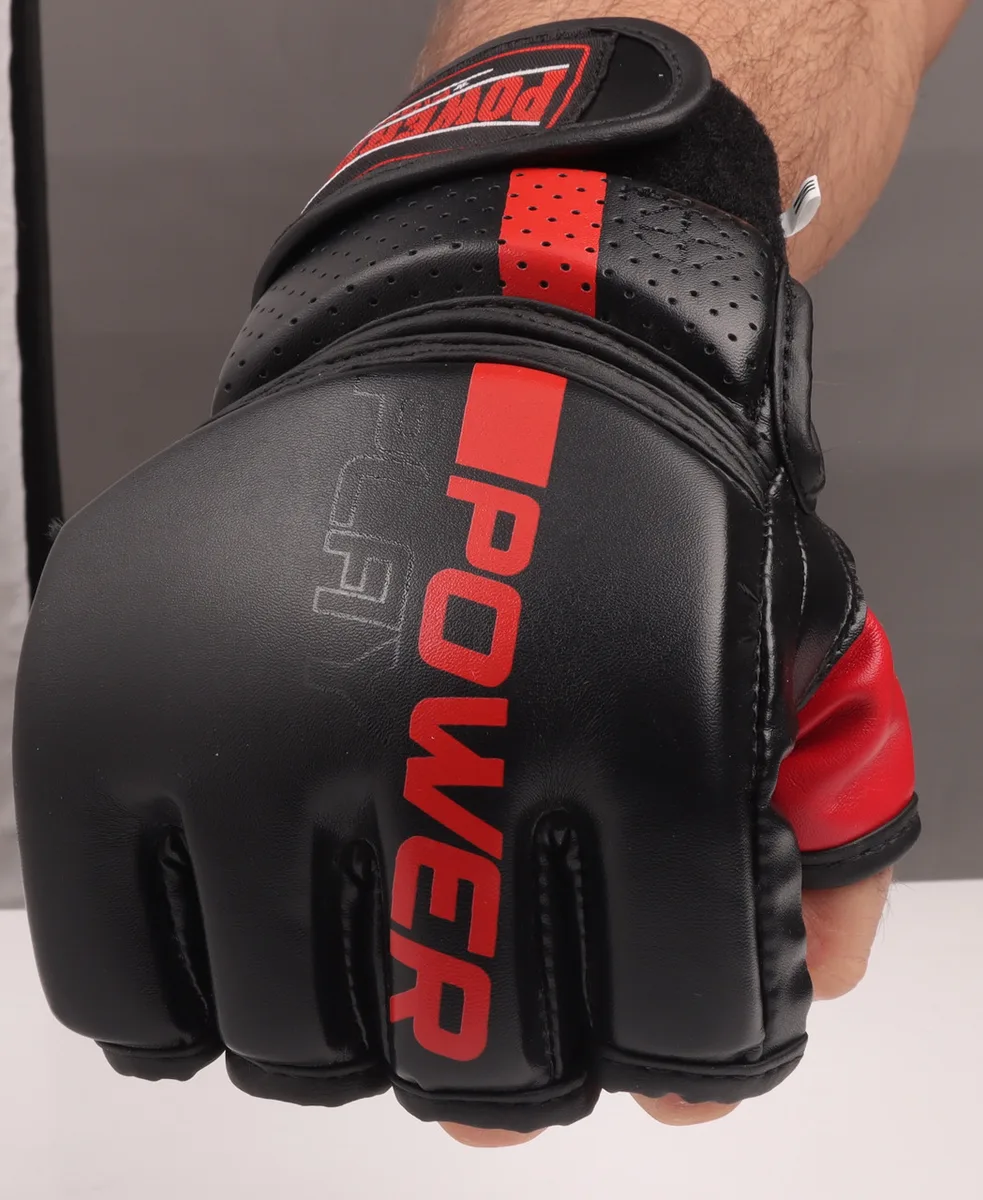 Рукавиці для MMA Active Point штучна шкіра L чорні