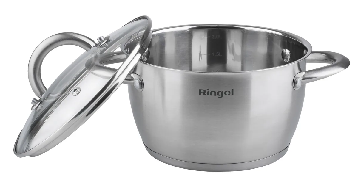 Каструля RINGEL Нержавіюча сталь 2,6 л 18 см