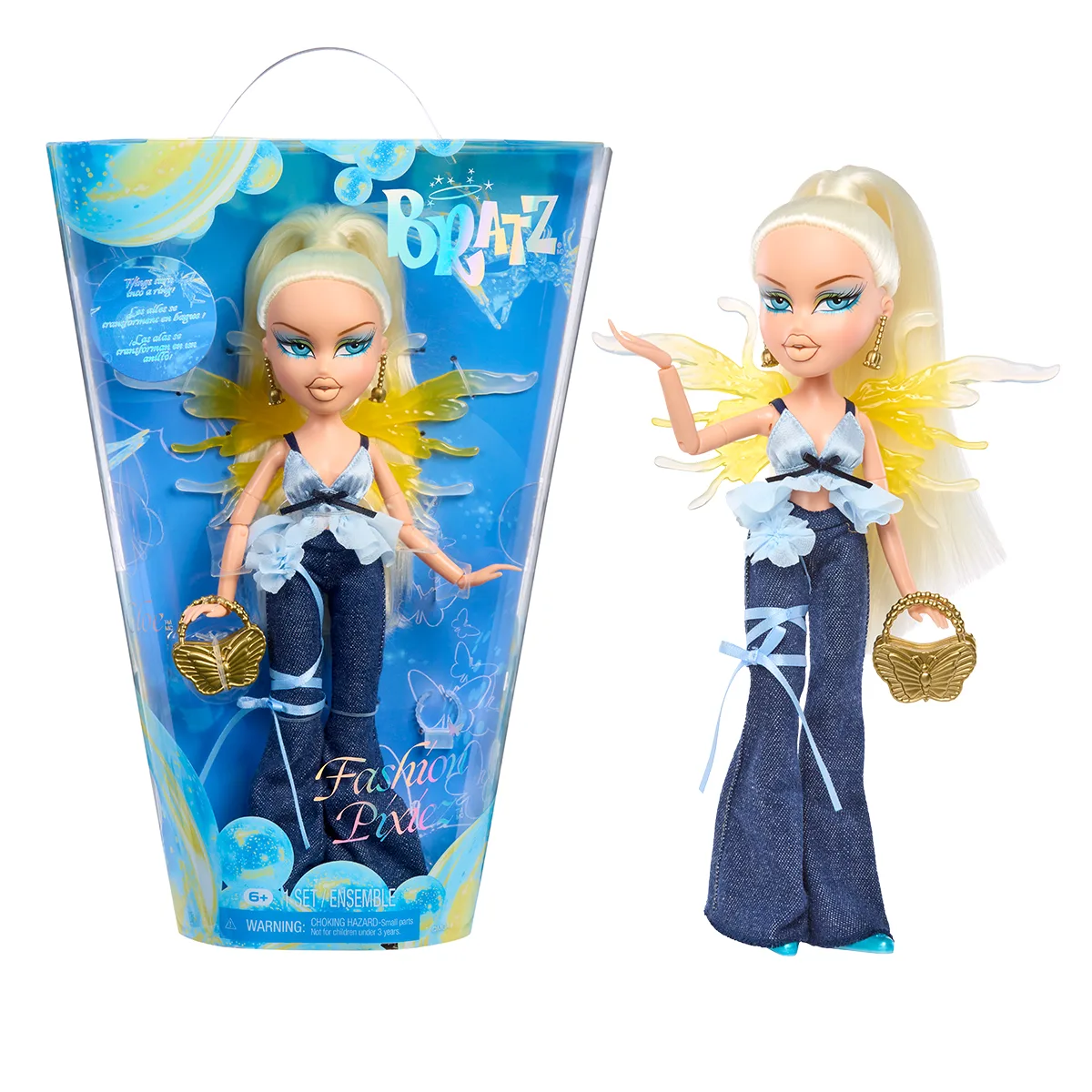 Ігровий набір Bratz Fashion Pixiez комбіновані матеріали 27 см Хлоя