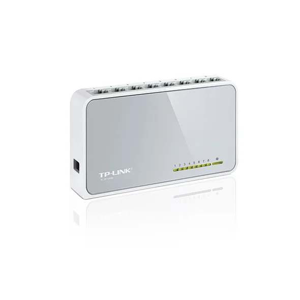 Коммутатор TP-LINK TL-SF1008D, 8xFE, Некоммутируемый