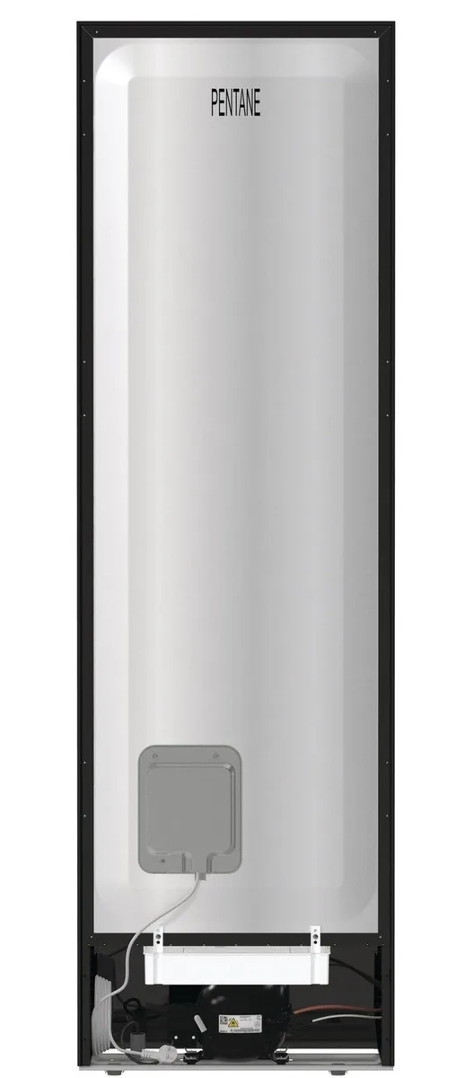 Холодильник Gorenje NRK620EABXL4 с нижней морозильной камерой, 200х60х60 см, 2 двери, 235(96)л, класс энергоэффективности А++, Total No Frost, Зона свежести