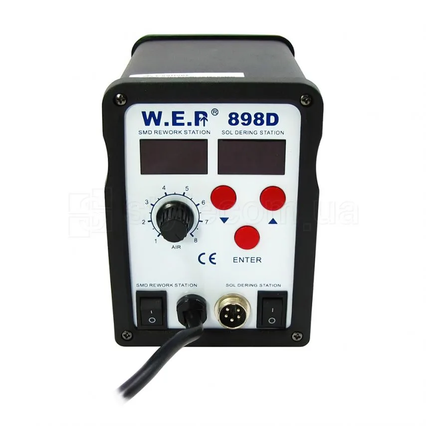 Паяльная станция WEP керамическая 60W 200-480°C
