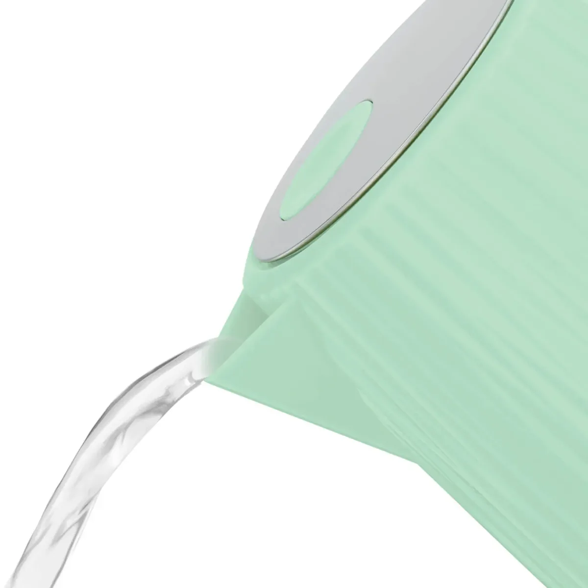 Електричний чайник Russell Hobbs Eden, 1.7 л, з нержавіючої сталі та пластику, кольору фісташки.