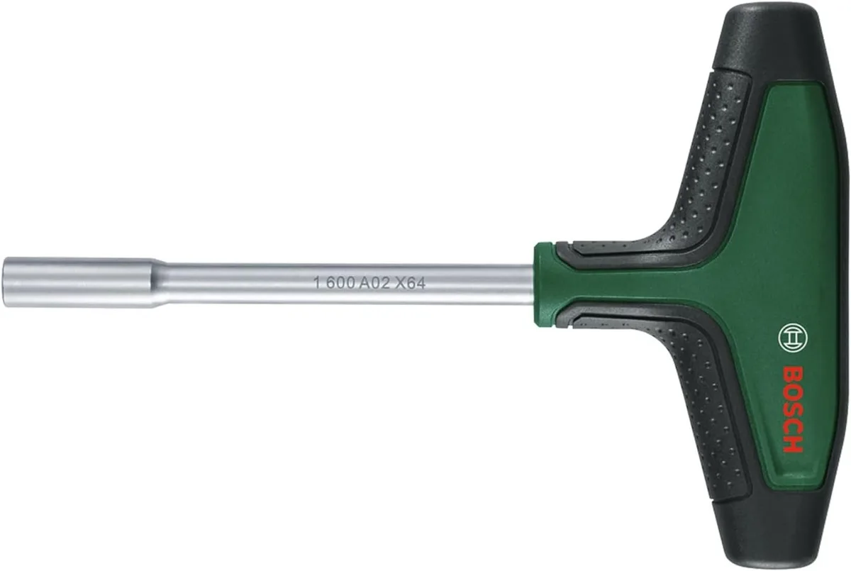 Викрутка Bosch з Т-подібною ручкою, 160 мм, сталь CrV