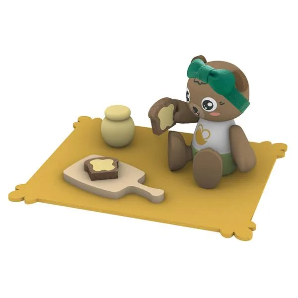 Деревянный игровой набор Hape 20х6х25 см разноцветный