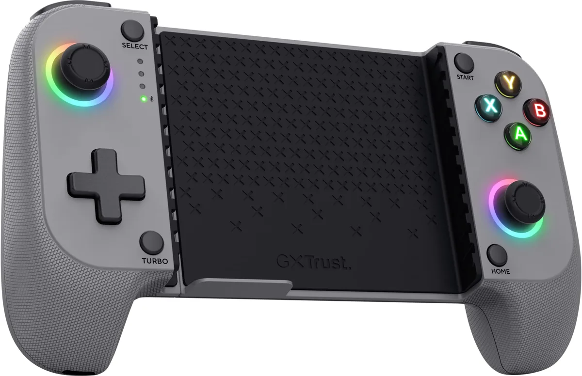 Геймпад Trust GXT 735G Mylox Wireless mobile Gaming Controller, BT, сірий