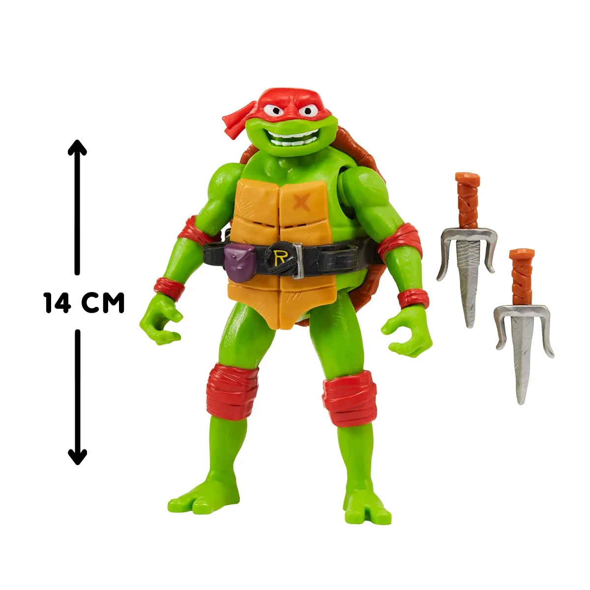 Ігрова фігурка TMNT Рафаель звук полімер 14 см